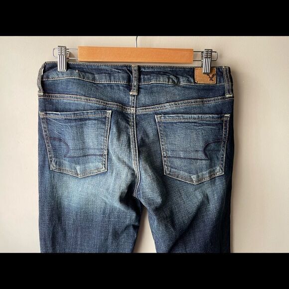 AMERICAN Eagle Super Stretch Jeggings Size 8 - Picture 4 of 9